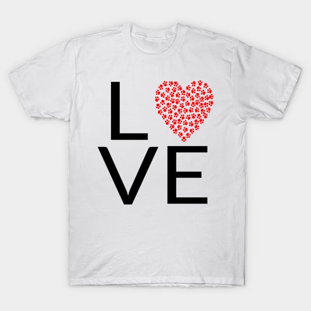 Pet Love T-Shirt by musicanytime